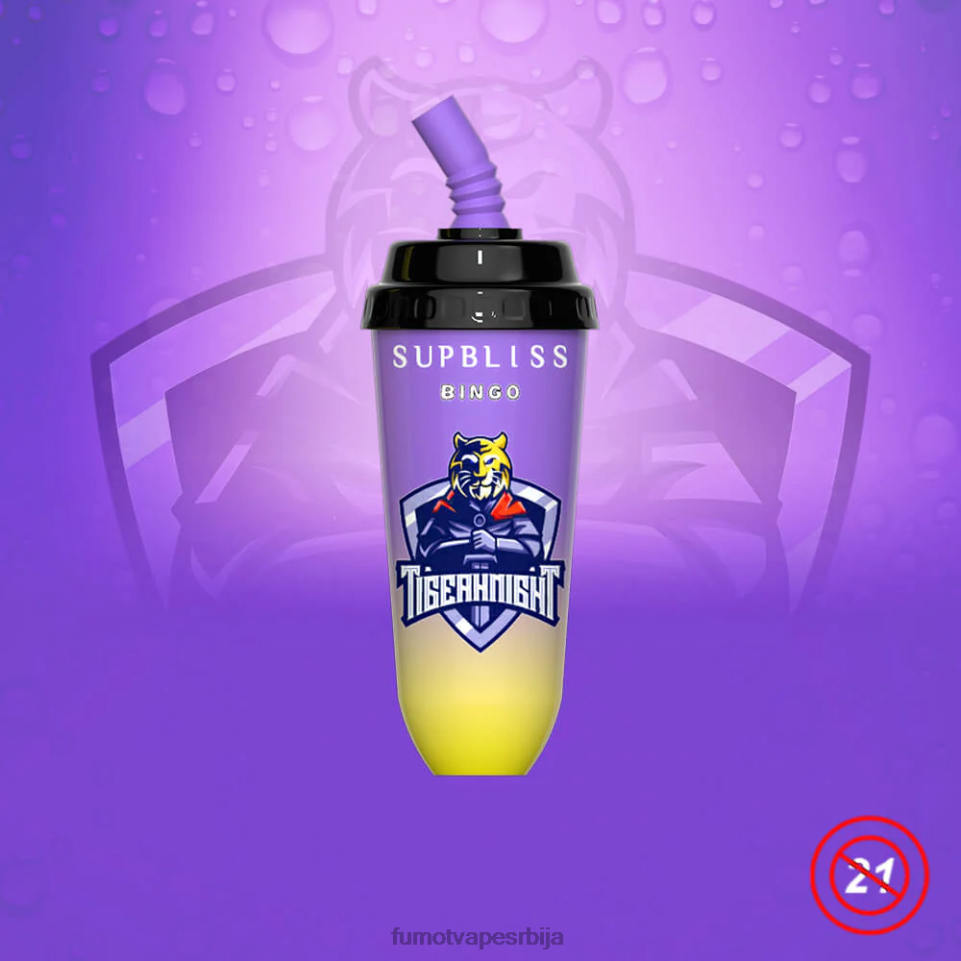 Fumot Supbliss Bingo T0VLT409 јагода манго 16мл 8000 вапе под уређај за једнократну употребу (1 комад) Fumot cigarette
