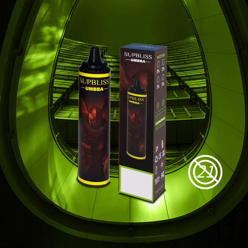 Fumot Supbliss Umbra T0VLT477 др. Плави 10000 (1 комад) једнократна вапе оловка - 20мл Fumot vape online shop